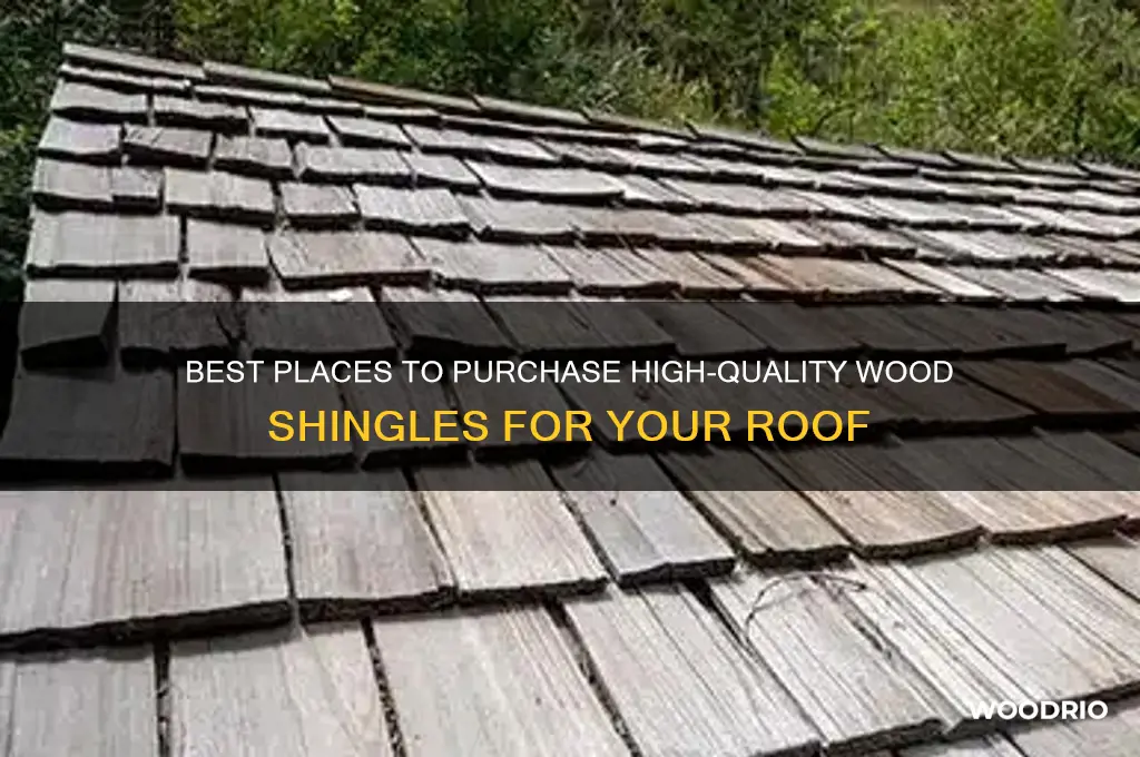where to buy wood shingles