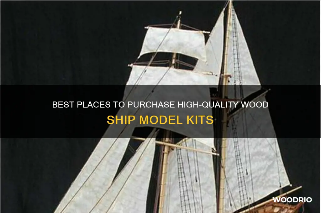 where to buy wood ship model kits