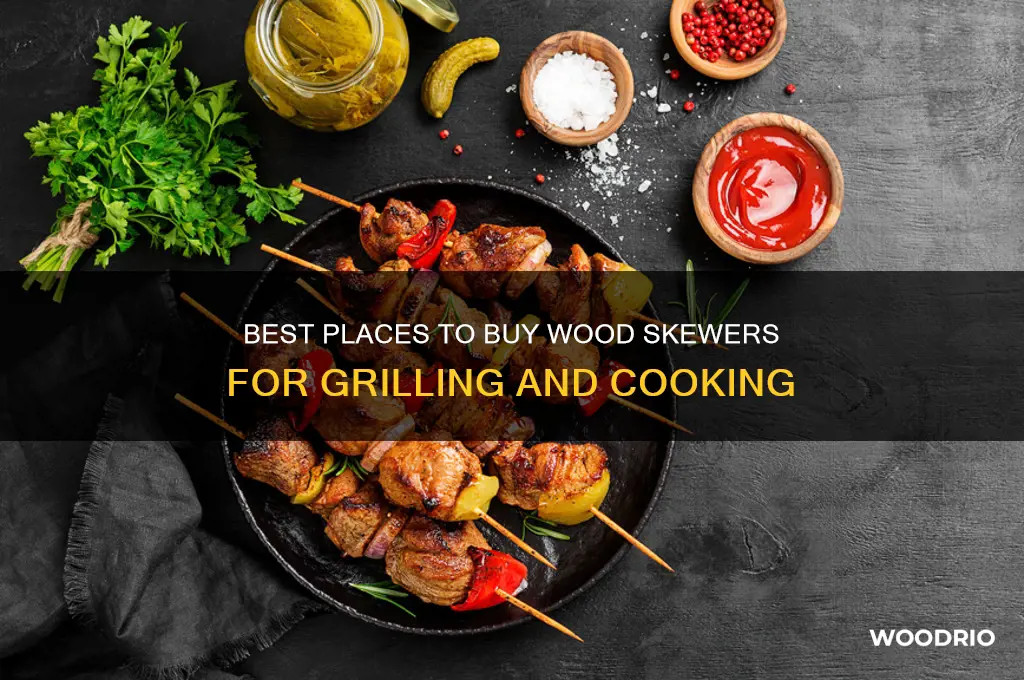 where to buy wood skewers