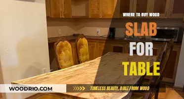 Best Places to Buy Wood Slabs for Stunning Table Projects