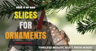 Best Places to Purchase Wood Slices for DIY Ornaments