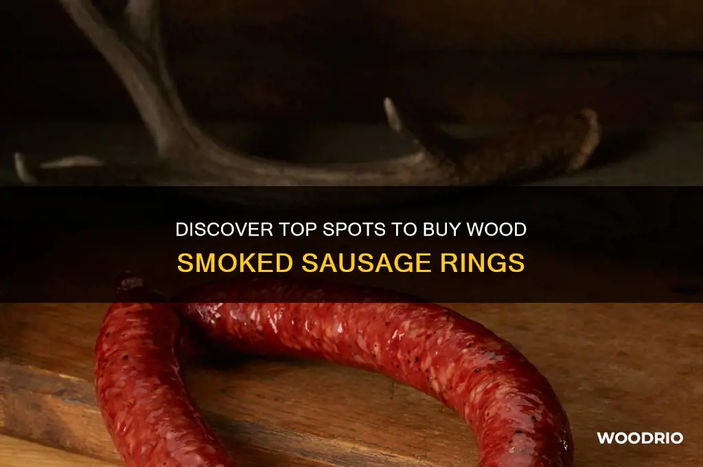 where to buy wood smoked sausage rings
