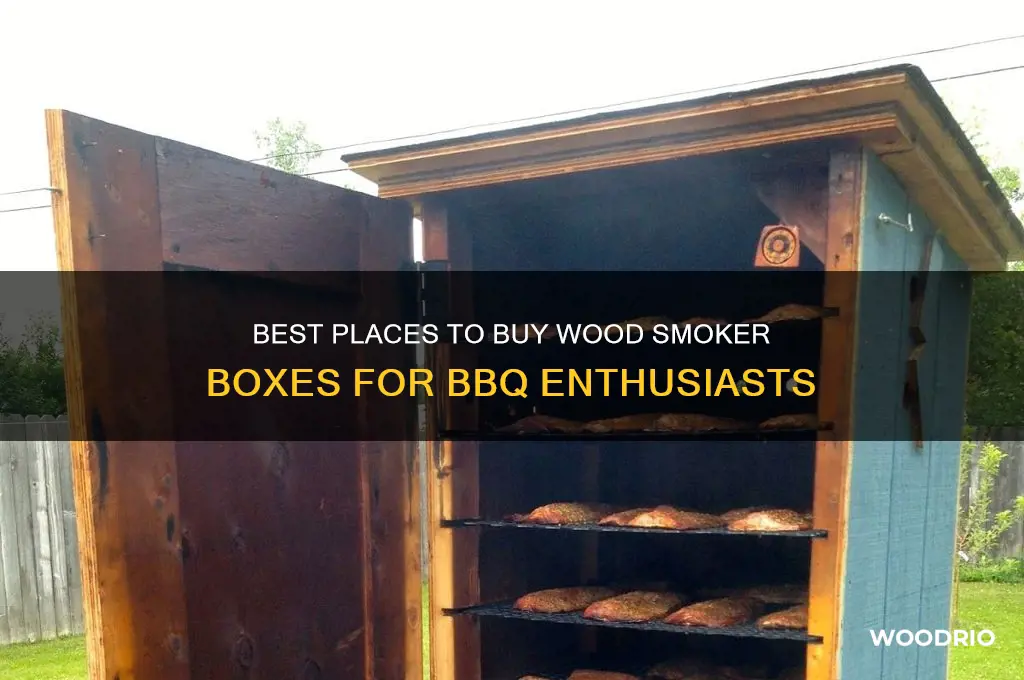 where to buy wood smoker box