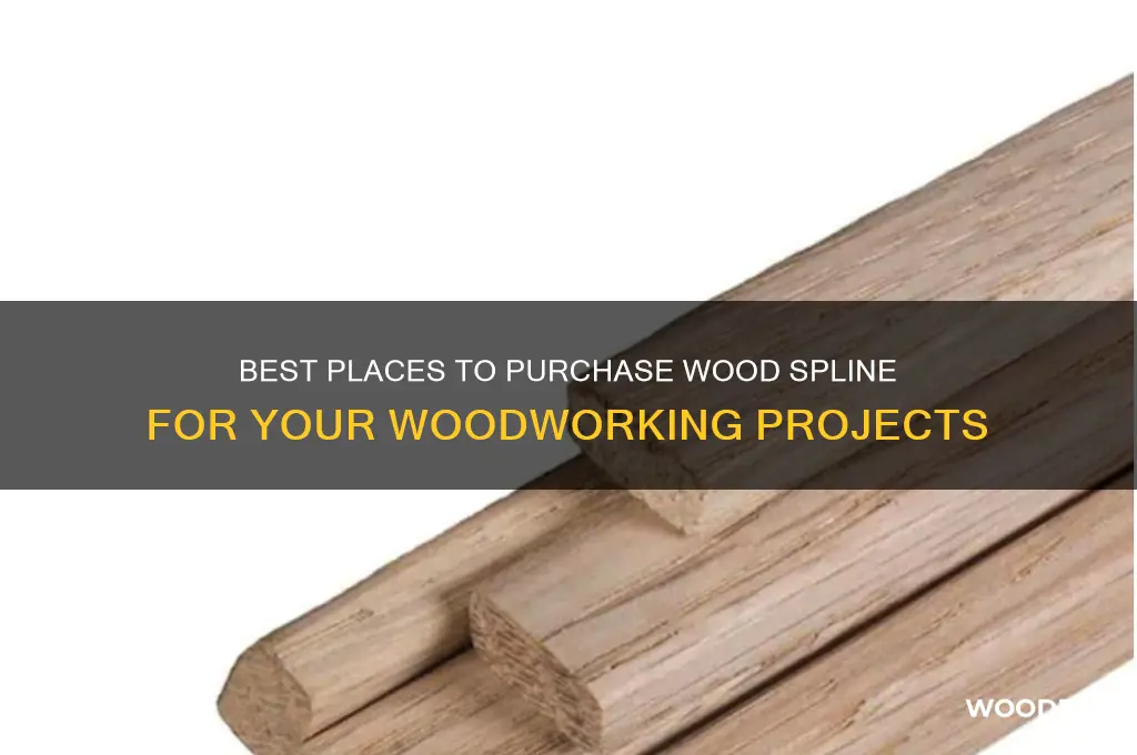 where to buy wood spline