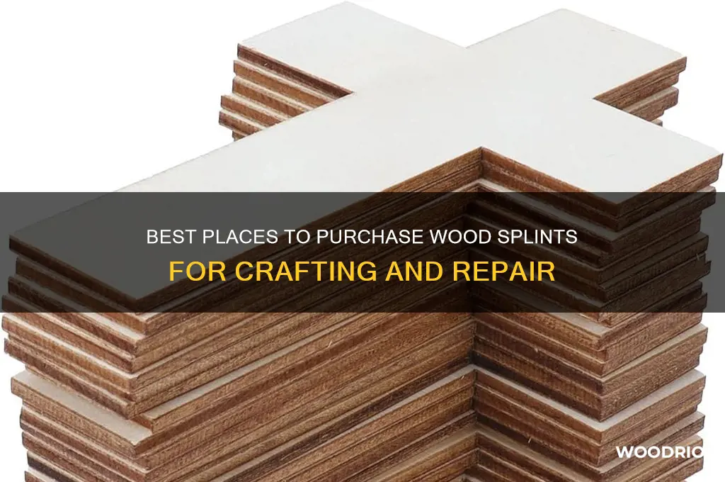 where to buy wood splints