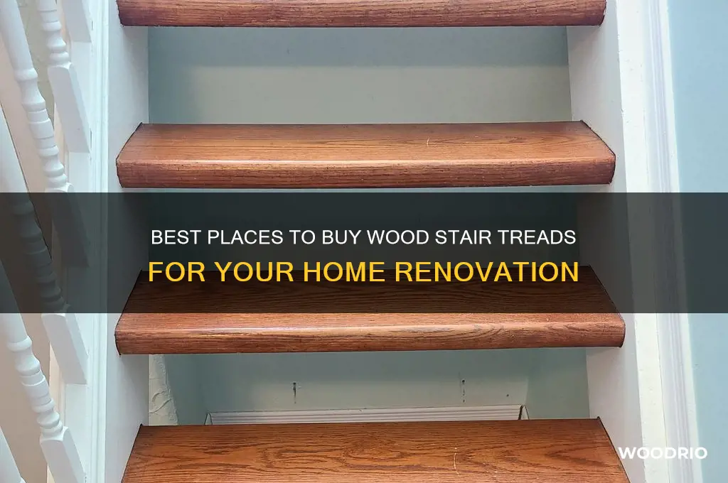 where to buy wood stair treads