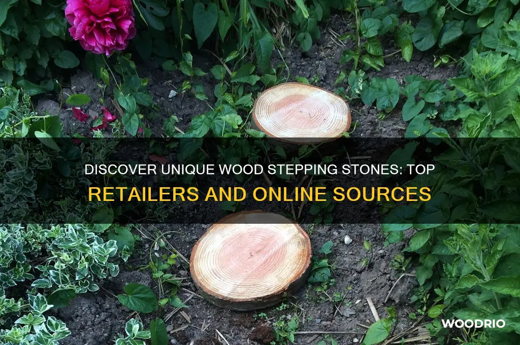 where to buy wood stepping stones