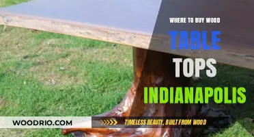 Best Places to Buy Wood Table Tops in Indianapolis