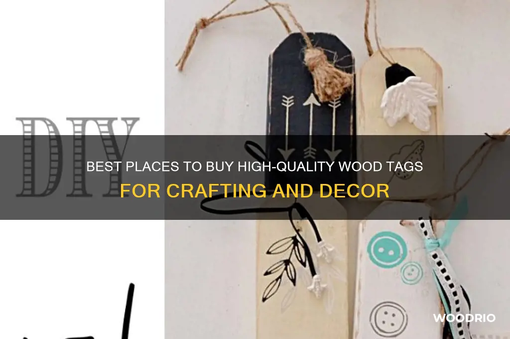 where to buy wood tags