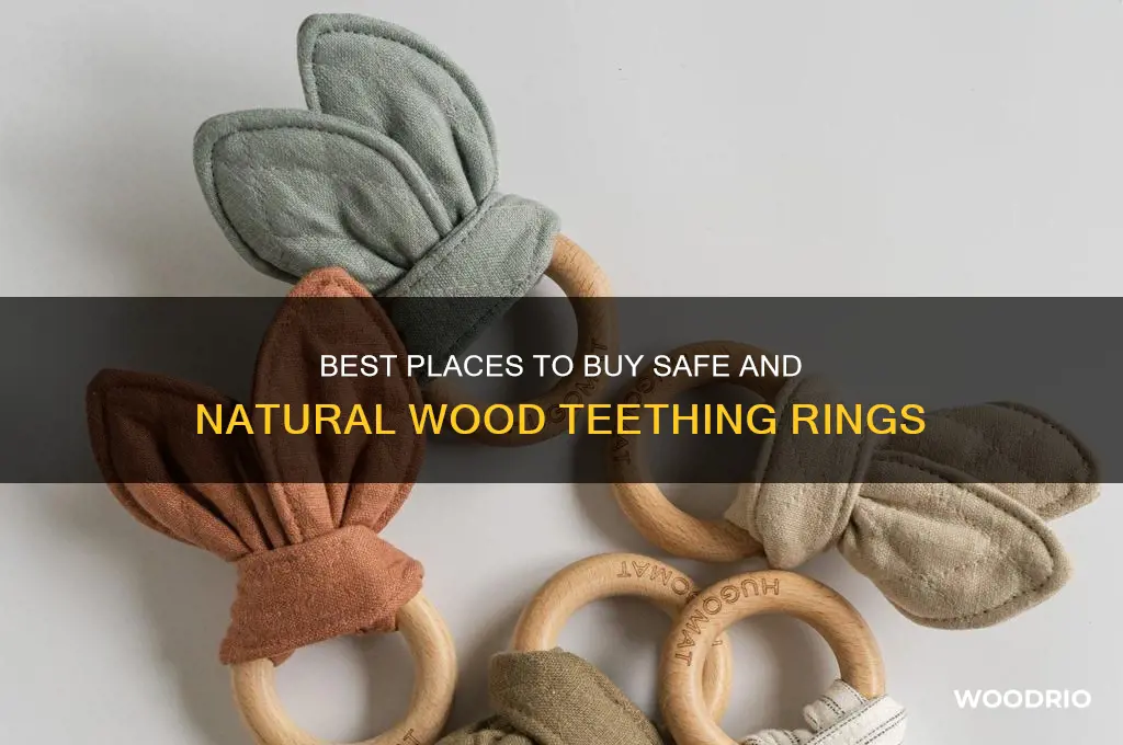 where to buy wood teething rings