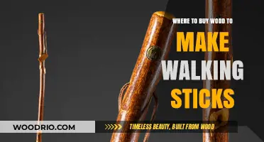 Best Places to Purchase Wood for Crafting Unique Walking Sticks