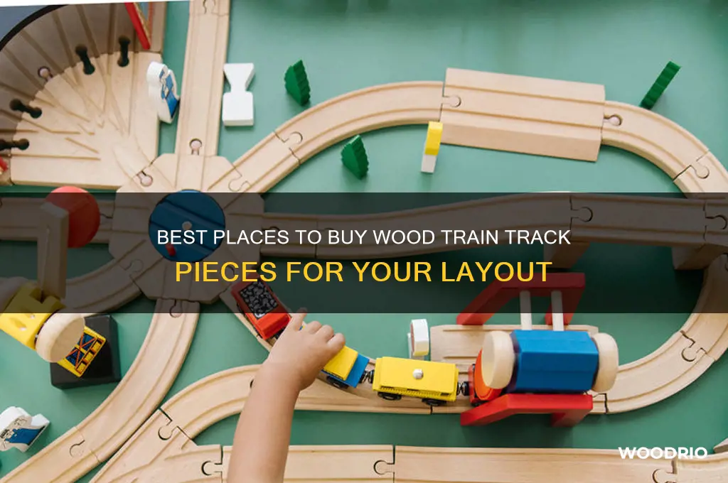 where to buy wood train track pieces