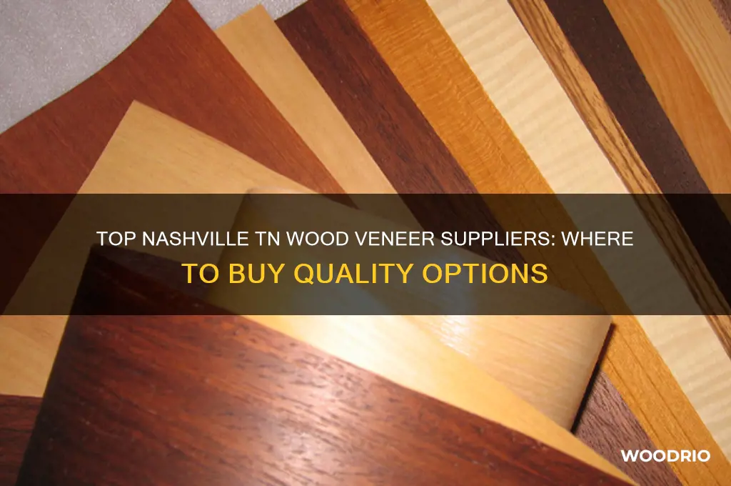where to buy wood veener in nasville tn