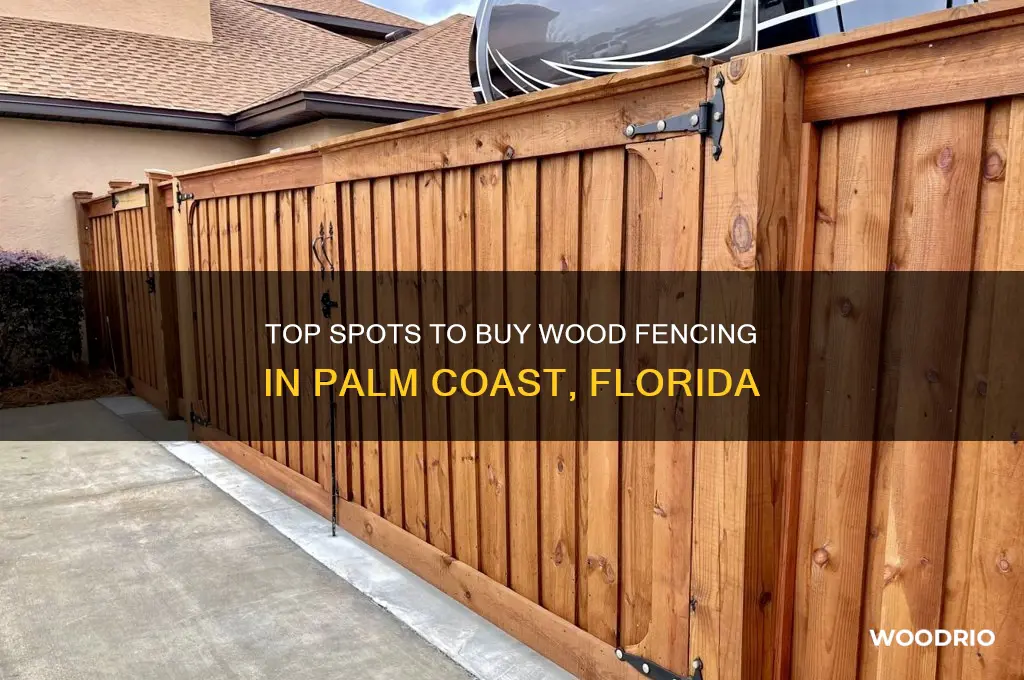 where to buy wood vencing in palm coast