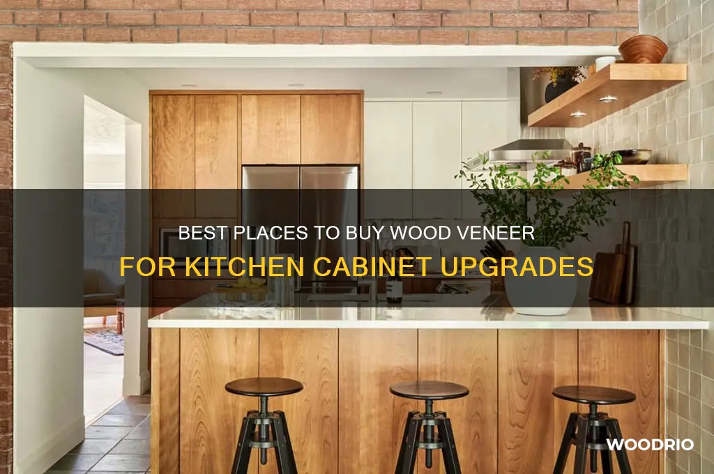 where to buy wood veneer for kitchen cabinets