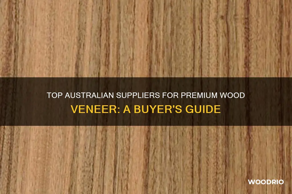 where to buy wood veneer in australia