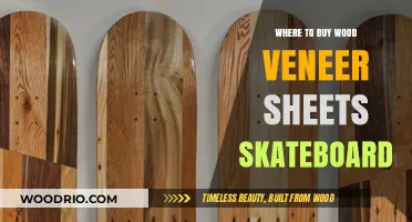 Best Places to Buy Wood Veneer Sheets for Skateboard Decks