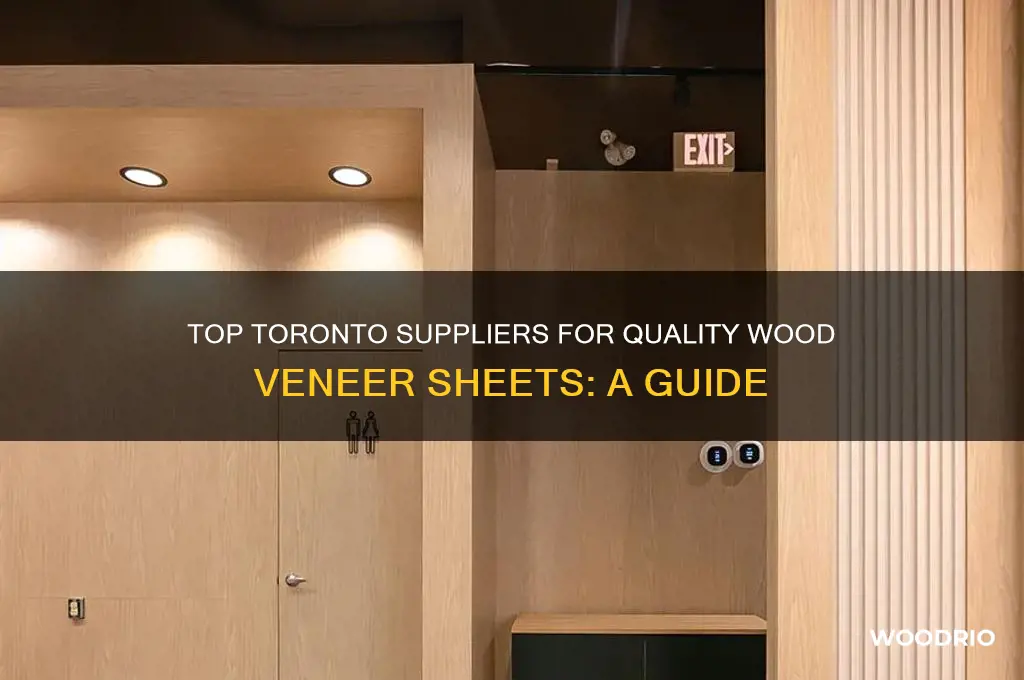 where to buy wood veneer sheets toronto