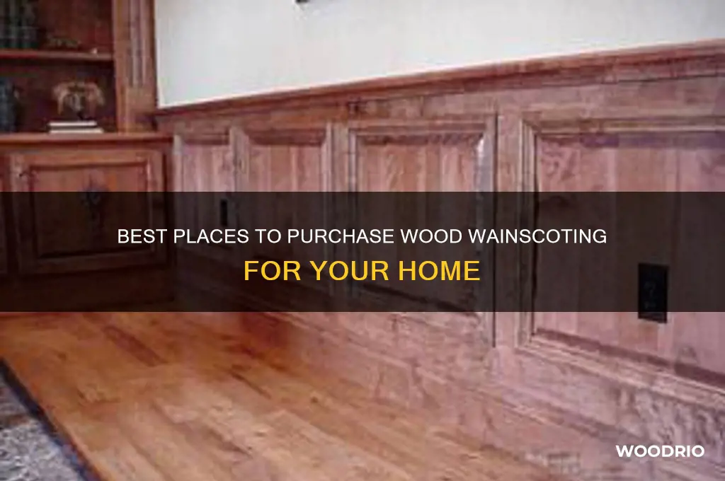 where to buy wood wainscoting
