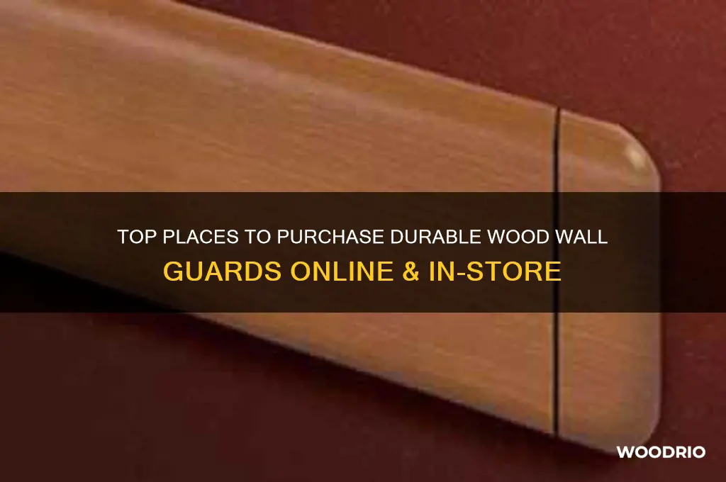 where to buy wood wall guards