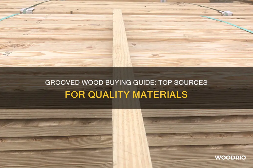 where to buy wood with grooves