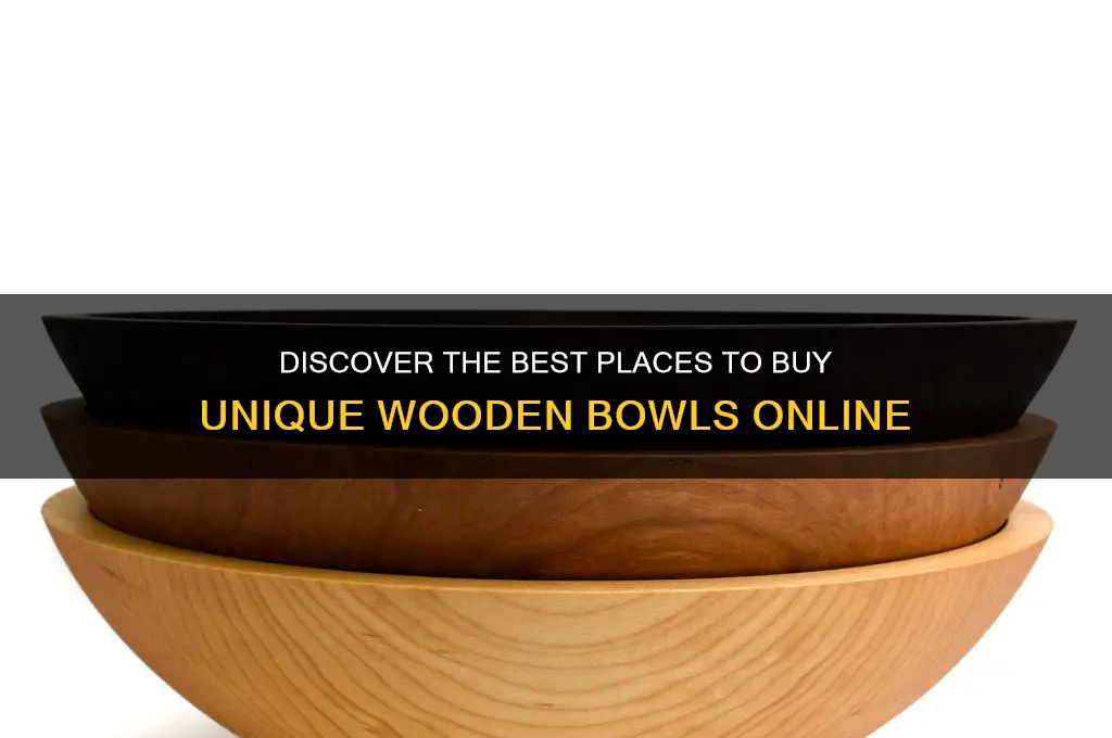 where to buy wooded bowls