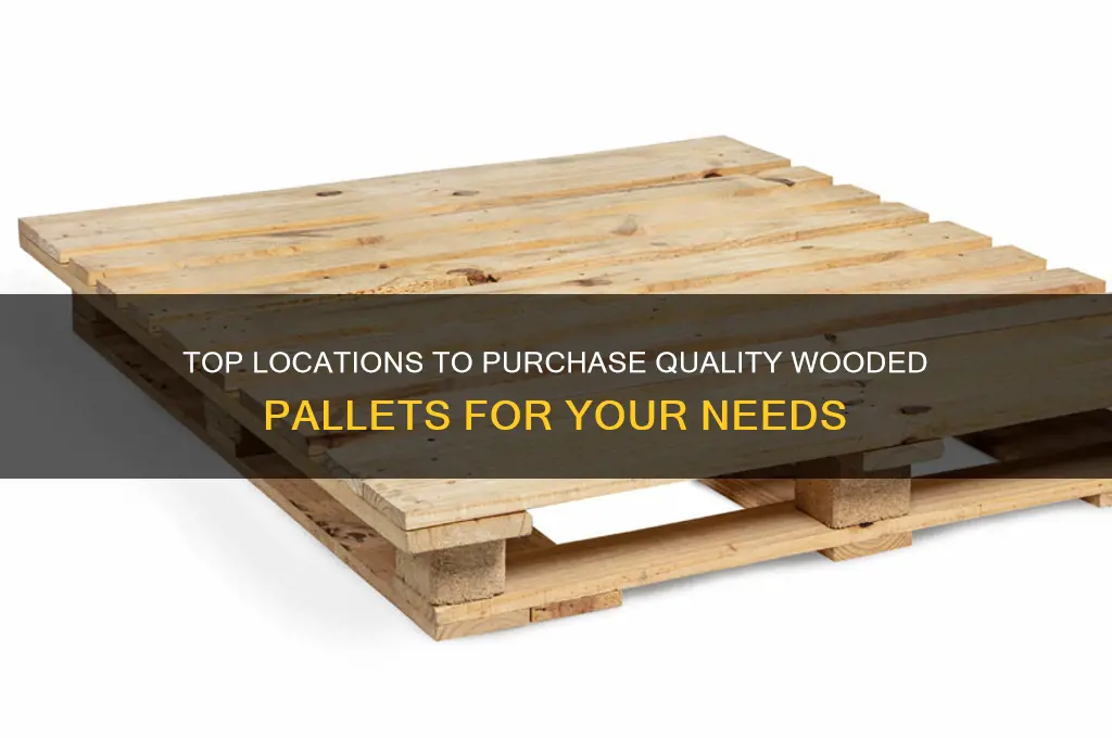 where to buy wooded pallets
