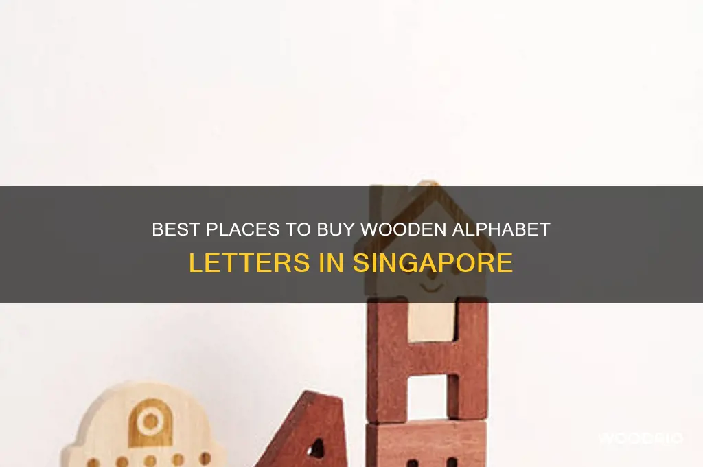 where to buy wooden alphabet letters in singapore