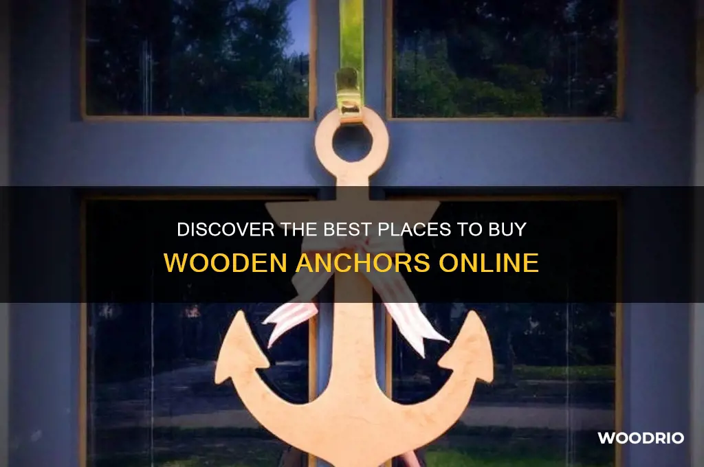 where to buy wooden anchors