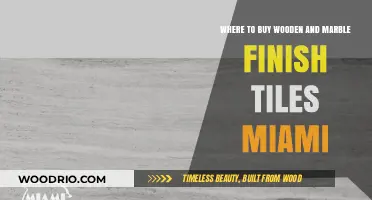 Discover Miami's Top Spots for Wooden & Marble Finish Tiles