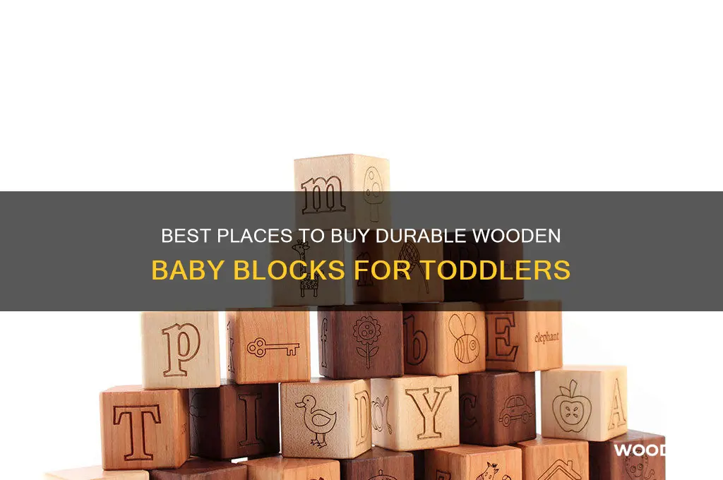 where to buy wooden baby blocks