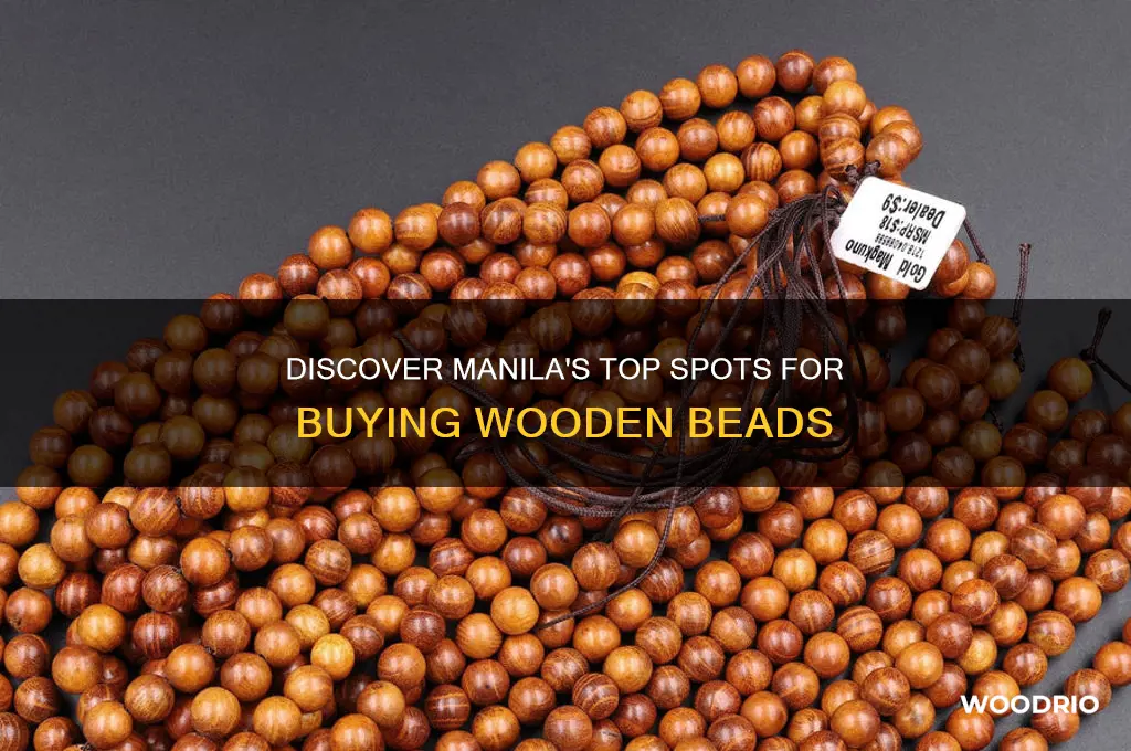 where to buy wooden beads in manila