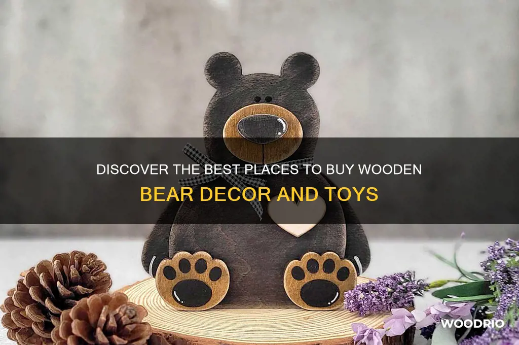 where to buy wooden bear