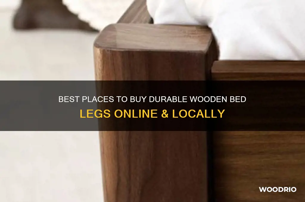 where to buy wooden bed legs