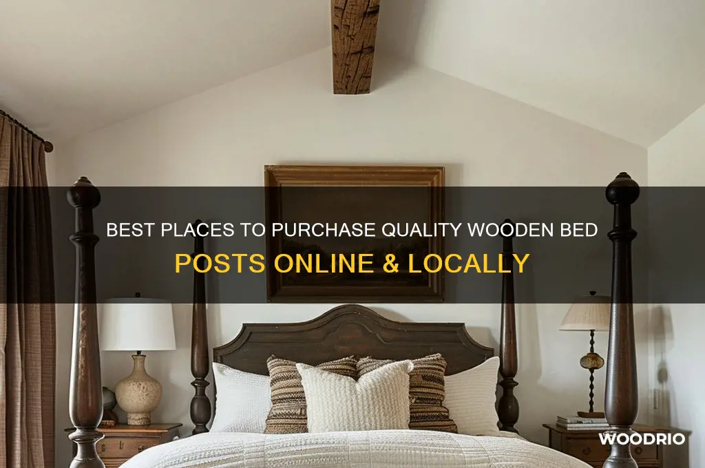 where to buy wooden bed posts