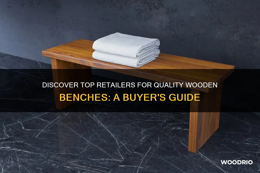 where to buy wooden bench
