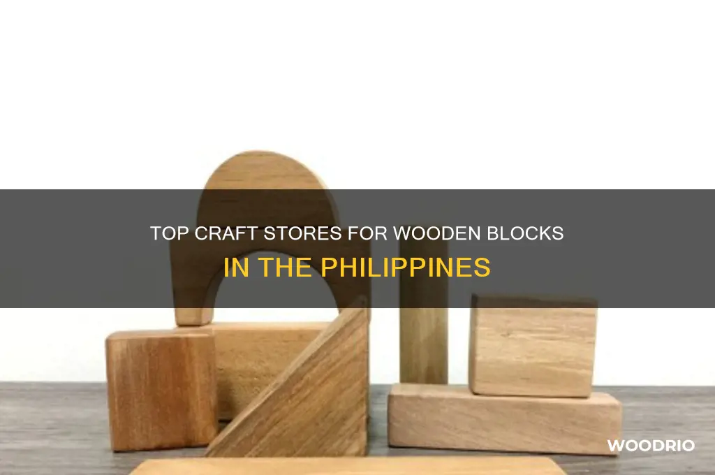 where to buy wooden blocks for crafts philippines