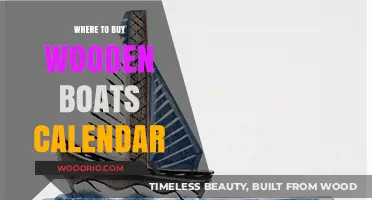 Discover Top Retailers for Wooden Boats Calendar Purchases Online