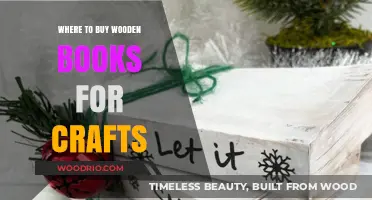 Best Places to Buy Wooden Books for Creative Craft Projects