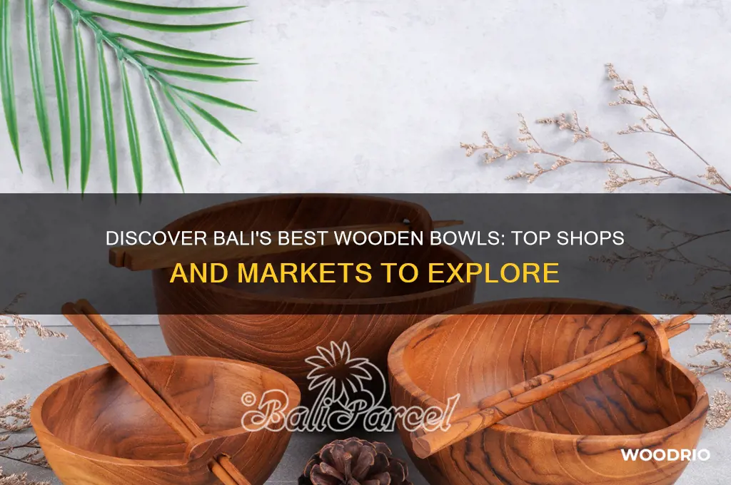 where to buy wooden bowls bali