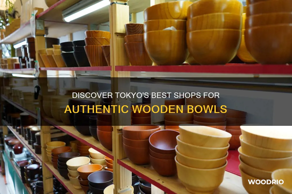 where to buy wooden bowls in tokyo