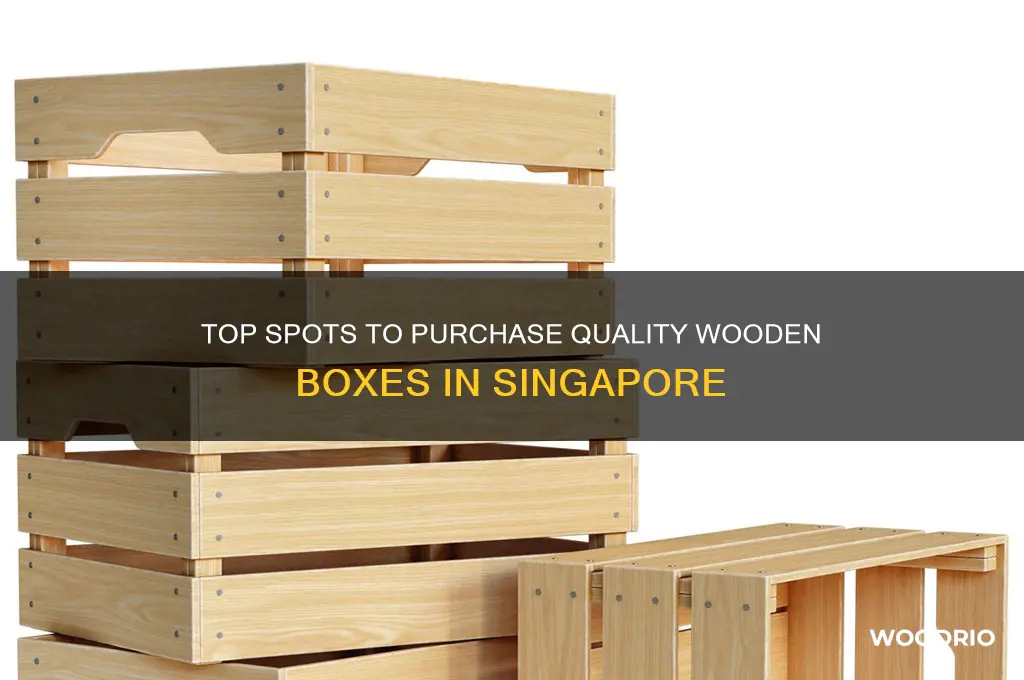 where to buy wooden box in singapore