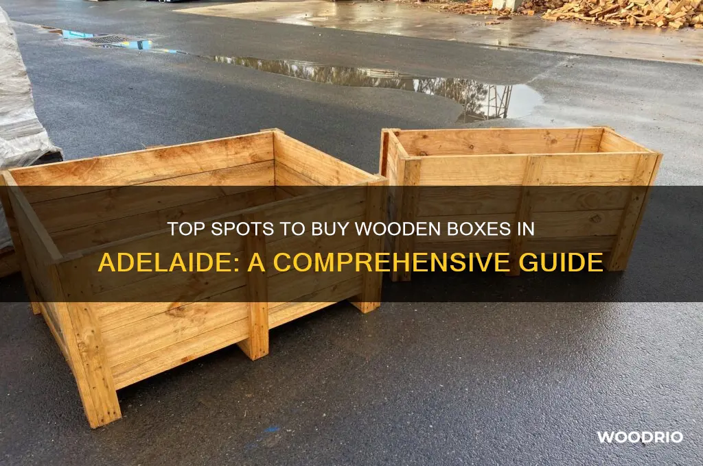 where to buy wooden boxes adelaide