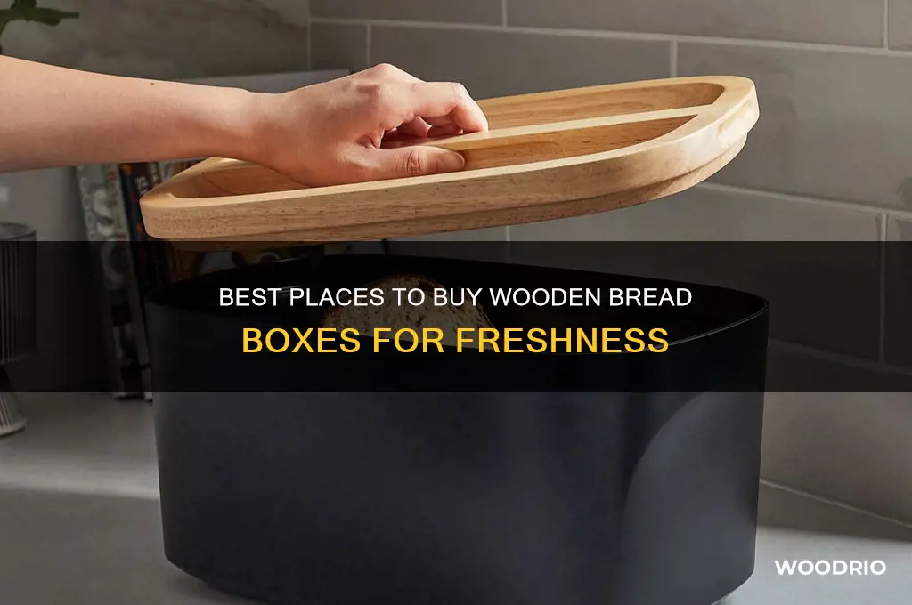 where to buy wooden bread box