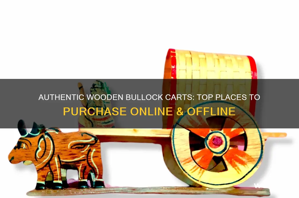 where to buy wooden bullock cart