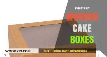 Top Places to Purchase Wooden Cake Boxes for Your Bakery
