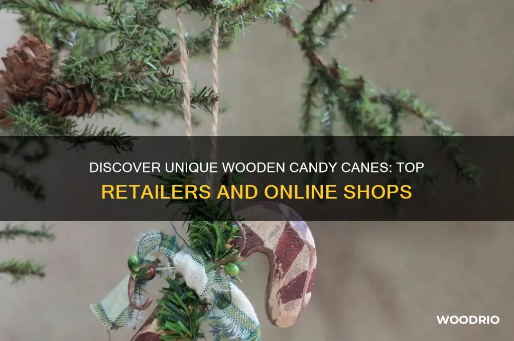 where to buy wooden candy canes