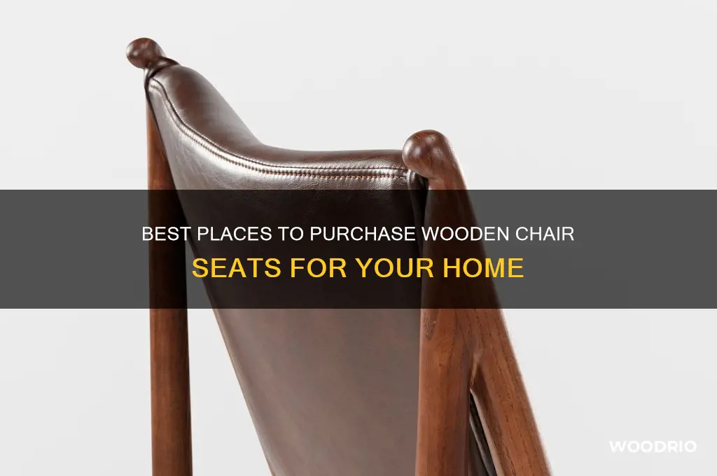 where to buy wooden chair seats