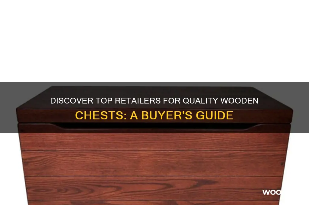 where to buy wooden chest