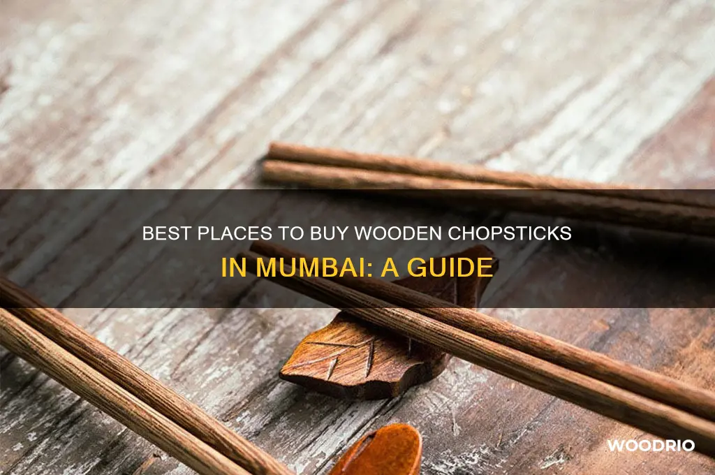 where to buy wooden chopsticks in mumbai